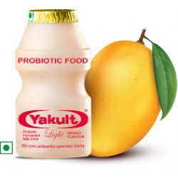 Yakult Light Mango Probiotic Fermented Milk Drink