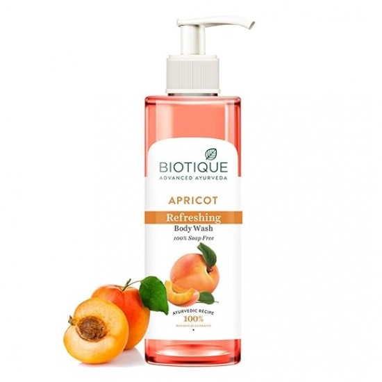 BIOTIQUE ADVANCED AYURVEDA APRICOT REFRESHING BODY WASH