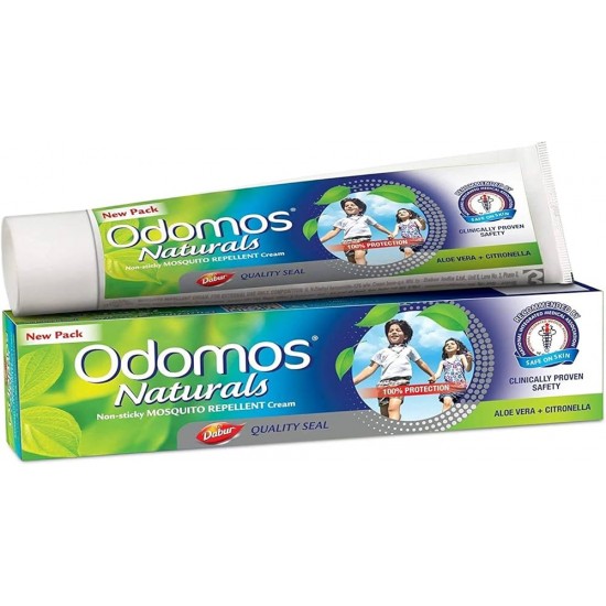 ODOMOS  NATURALS NON STICKY MOSQUITO REPELLENT CREAM