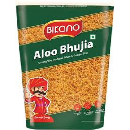 Bikano Aloo Bhujia | Crunchy and Spicy Aloo Bhujia Snack | Perfect Tea-Time Namkeen – 1kg