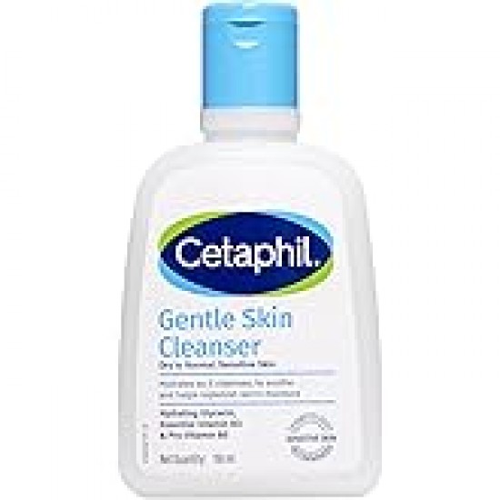 Cetaphil Gentle Skin Hydrating Face Wash 118ml, Paraben Free, Sulphate-Free Gentle Skin Hydrating Cleanser with Niacinamide, Vitamin B5 for Dry to Normal, Sensitive Skin
