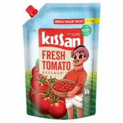KISSAN Fresh Tomato Ketchup, Doy Pack, 850g, for Tangy Flavors, with Real Juicy Tomatoes, Made with