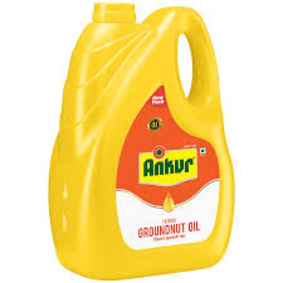 ankur ground nut oil 5 kg