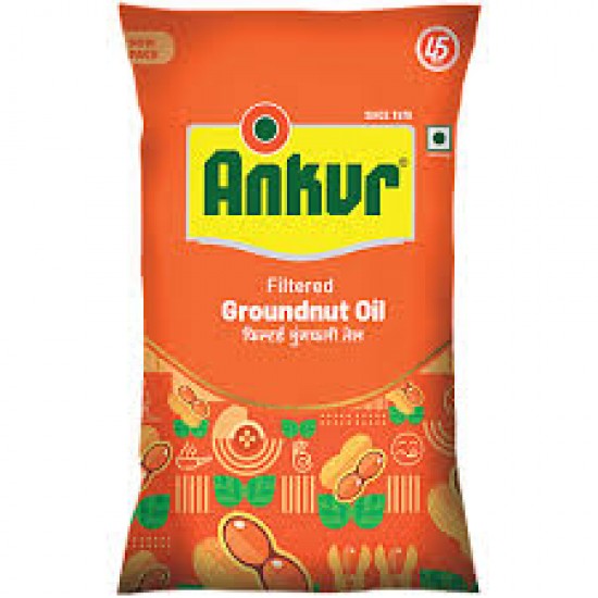 ankur ground nut oil  870 gram