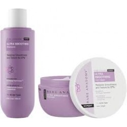  Click to see full view Bare Anatomy Ultra Smoothing Shampoo + Hair Mask Kit | Restores Smoothing & Texture by 27% | Carbohydrate Complex & Niacinamide | Dry & Frizzy Hair | Paraben & Sulphate Free | 250ml + 250g