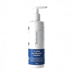 Be Bodywise 1% ZPTO Anti Dandruff Shampoo 200ml | Reduces Dandruff, Flaking & Deeply Hydrates Scalp | Zinc Pyrithione, Pentavitin & Allantoin | Gentle, PH-Balanced | For All Hair Types | Sulphate Free