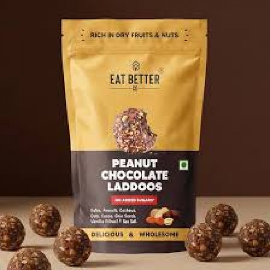 Vanilla Chocolate Sugar-Free Laddu by Eat Better Co (Pouch)