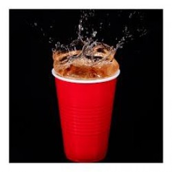 URGO Premium Red Party Glass (480 ml)(Pack)