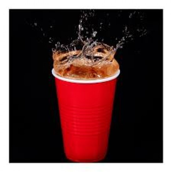 URGO Premium Red Party Glass (480 ml)(Pack)