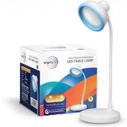 Wipro 5W Rechargable LED Table Lamp(Box)