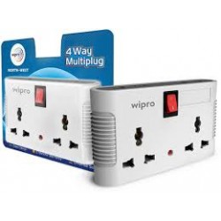 Wipro 4 Way Multi Plug