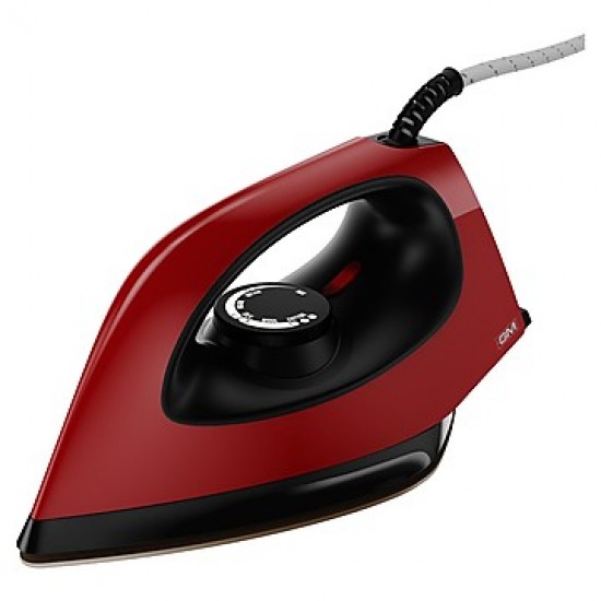GM Orca 1100W Efficient Dry Iron for Wrinkle Variable Temperature 