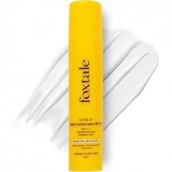 Foxtale SPF 70 Niacinamide Dewy Sunscreen with PA++++ For Dewy Sun Protection|Prevents Tan|Lightenweight, Non Greasy, No White Cast|Anti-Tan Formula|For Men & Women|For all skin type,50 Ml