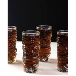 tiki tower glass 4 peices