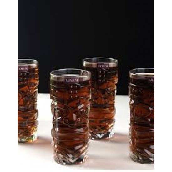 tiki tower glass 4 peices