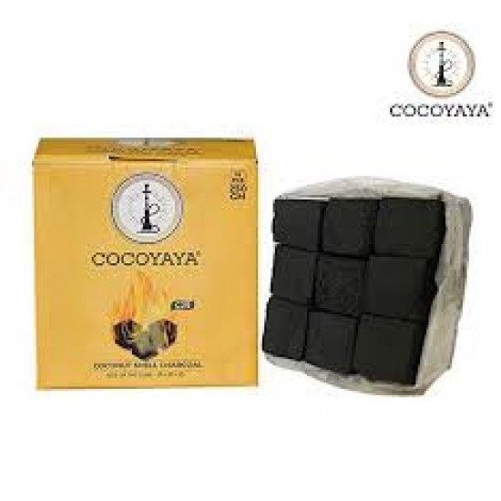 COCOYAYA Coconut Hookah Charcoal for Hookah - 250 Gm 
