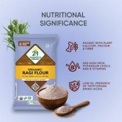 24 Mantra Organic Ragi Flour (500g)