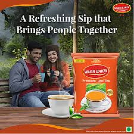 Wagh Bakri Premium Leaf Tea (500 g) (Pouch)