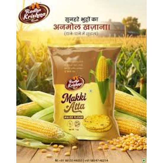 Whole Farm Premium Makki Atta (Maize Flour)