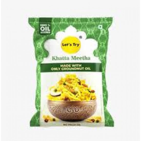 Let's try Khatta Meetha Mix Made with Groundnut oil