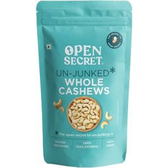 open secred nutty cashews