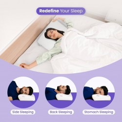 UltraCare PRO Contour Cervical Pillow With Memory Foam(Packet)