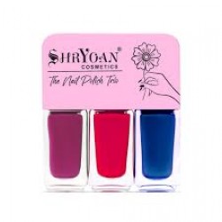 shryoan cosmetics the nail polish trio
