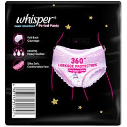 Whisper Super Absorbent Period Panty ( Pack)