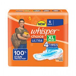 Whisper Choice Ultra Sanitary Pads (10 pcs) (Pack)