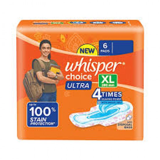 Whisper Choice Ultra Sanitary Pads (10 pcs) (Pack)