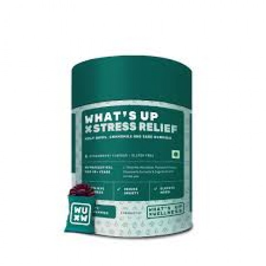 What's Up Wellness Stress Relief Supplement Gummies (Pack)