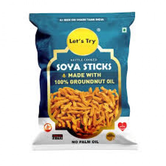 Let's Try Crunchy Soya Sticks(Pouch)
