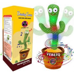 Wembley Dancing and Talking Cactus Musical Toy (Box)