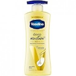 Vaseline Deep Moisture Body Lotion |For Dry Skin | Cushion Soft Skin| With Ceramides Hyaluron Moisture Fillers 400ml