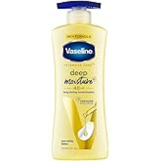 Vaseline Deep Moisture Body Lotion |For Dry Skin | Cushion Soft Skin| With Ceramides Hyaluron Moisture Fillers 400ml